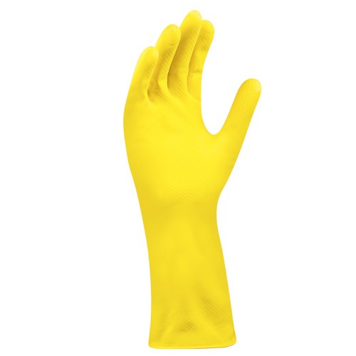 Luva de l�tex flocada forrada 30 cm tamanho M/G - VE200