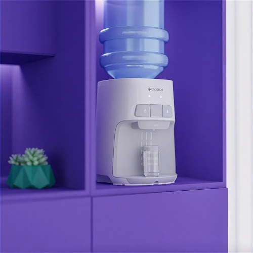 Bebedouro de mesa refrigerado eletrnico bivolt - Agu  110V/220V