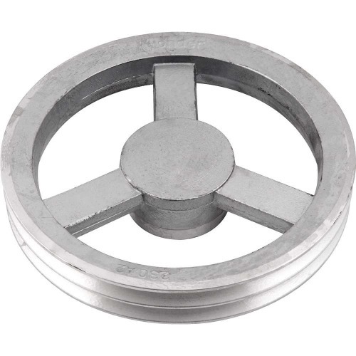 Polia de alum�nio 2 canais A - 230 mm
