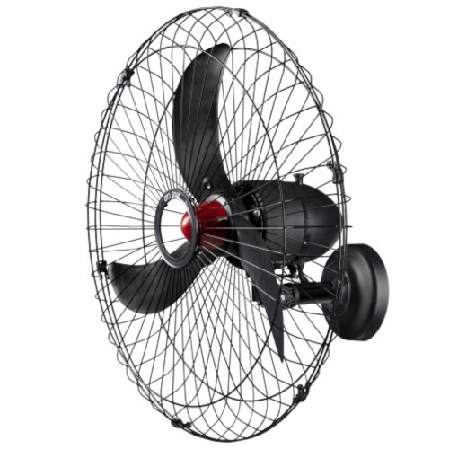 Ventilador de parede 70 cm oscilante bivolt preto - V70P  110V/220V