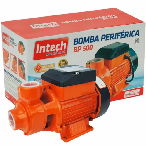 Motobomba periférica 1/2 hp monofásica - BP500 220V Motobomba periférica 1/2 hp monofásica - BP500 220V