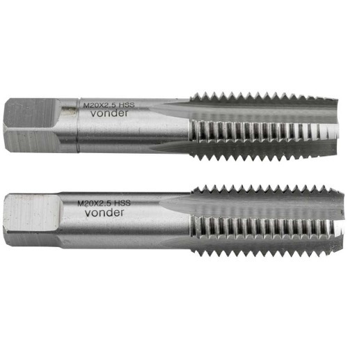 Macho manual de ao rpido 20 x 2,50 mm 2 peas