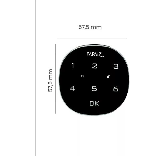 Fechadura digital de sobrepor para mveis de madeira - M1602 CA