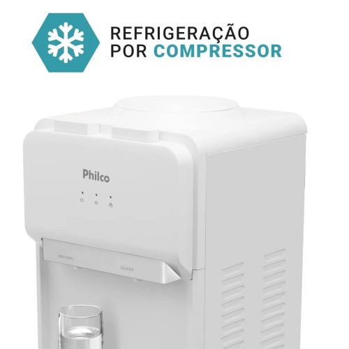 Bebedouro de mesa refrigerado por compressor branco - PBE11  110V