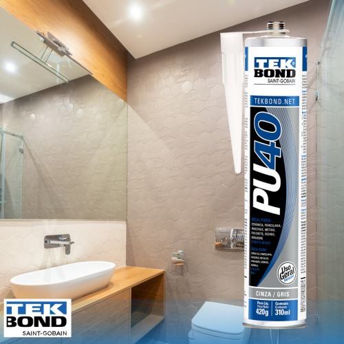 Adesivo de poliuretano 310 ml - PU40 Adesivo de poliuretano 310 ml - PU40