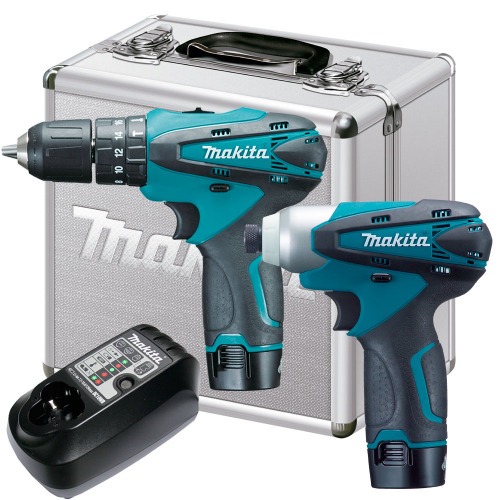 Combo Furadeira Parafusadeira de Impacto + Parafusadeira de Impacto - DK1493 110V/220V Combo Furadeira Parafusadeira de Impacto + Parafusadeira de Impacto - DK1493 110V/220V