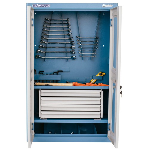 Armário para ferramentas com 4 gavetas e 1 prateleira - AM-43 Armário para ferramentas com 4 gavetas e 1 prateleira - AM-43