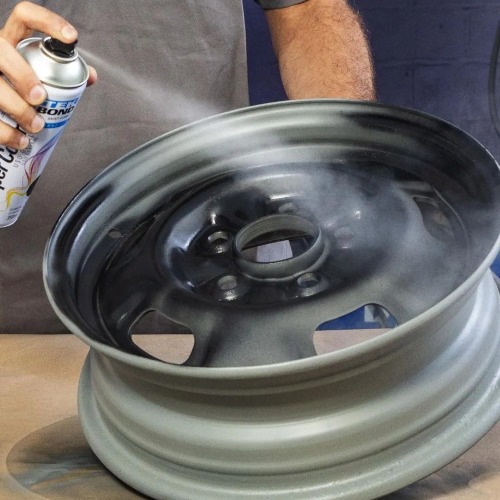 Kit 3 tintas spray preto fosco de uso geral 350 ml