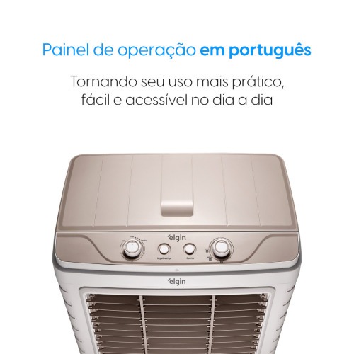 Climatizador de ar evaporativo port�til 177 Watts 65L 60m� - Big Air  110V