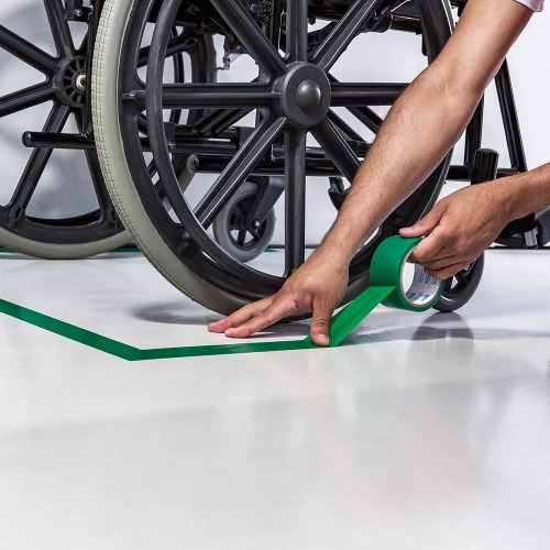 Fita adesiva para demarcao 48 mm x 15 m 