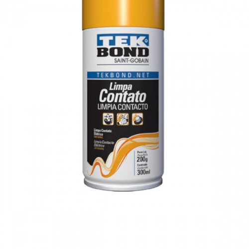 Limpa contato para elétricos tipo spray com 300 ml - TEKLIMP-300 Limpa contato para elétricos tipo spray com 300 ml - TEKLIMP-300