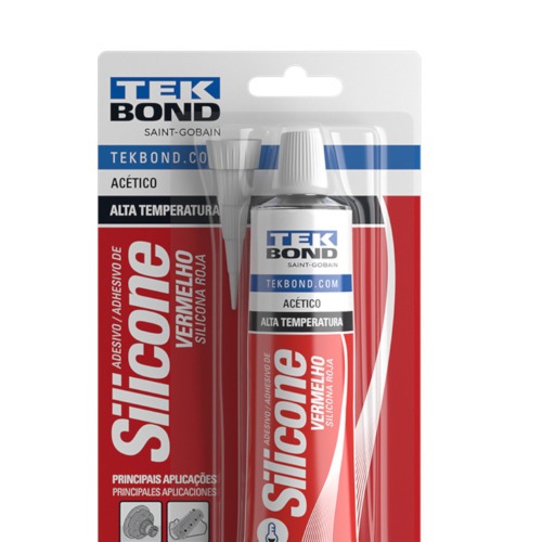 Silicone actico para alta temperatura 50 gramas