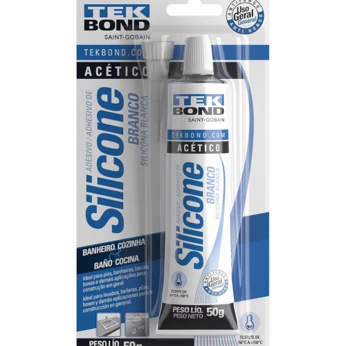 Silicone actico para vedao 50 gramas