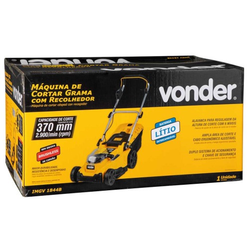 Cortador de grama a bateria 36V 37cm com Recolhedor Sem Bateria - IMGV1844B