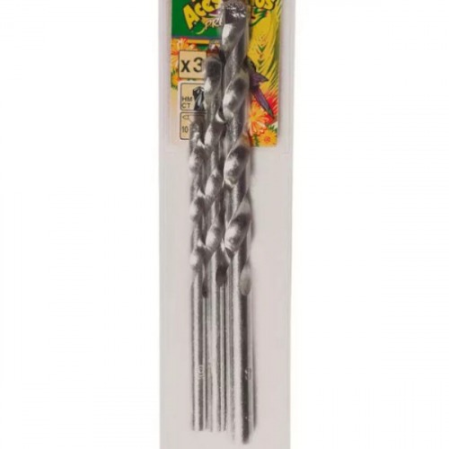 Jogo de brocas de wdea para alvenaria 5 a 8 mm 3 peas