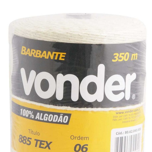 Barbante de algodão 350 metros Barbante de algodão 350 metros