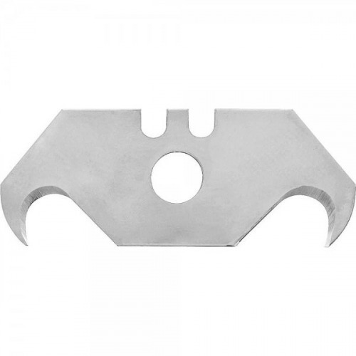 Cartela de lâmina corte curvo para estilete trapezoidal com 10 peças Cartela de lâmina corte curvo para estilete trapezoidal com 10 peças