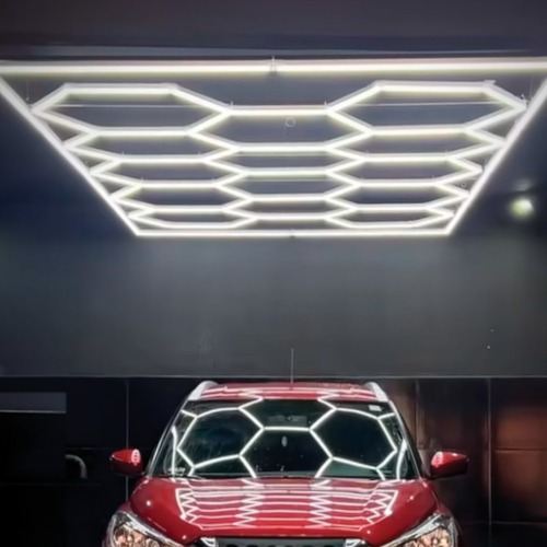 Luminária colméia hexagonal em Led com 14 células CRI>90 110V/220V Luminária colméia hexagonal em Led com 14 células CRI>90 110V/220V