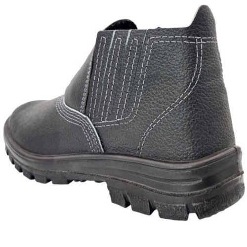 Botina monodensidade couro relax com el�stico - 010