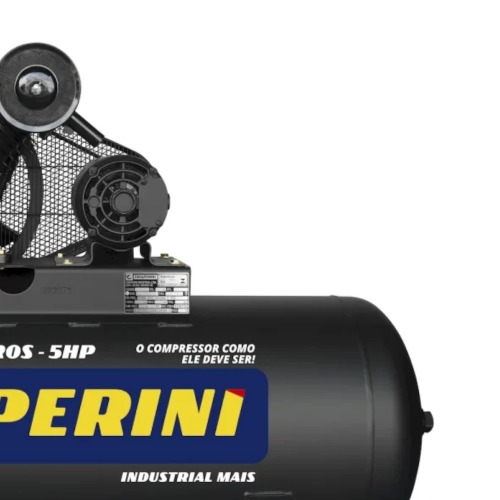 Compressor de ar 20 ps 250L 5 hp 175 lbs trifsico - CJ 20+ APV 250L