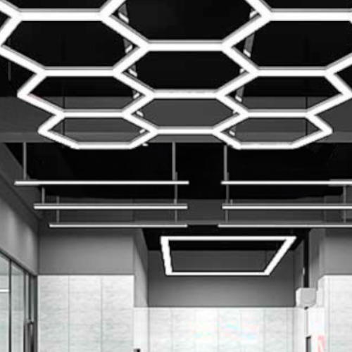 Luminária colméia hexagonal em Led com 11 células CRI>90 110V/220V Luminária colméia hexagonal em Led com 11 células CRI>90 110V/220V