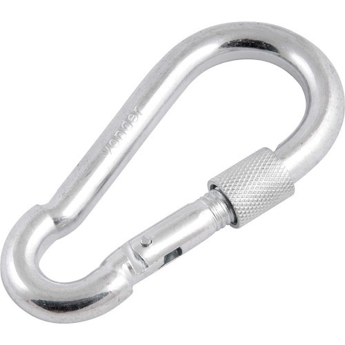 Mosqueto com trava roscada 12 x 140 mm