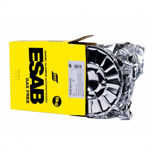 Arame para solda mig 0,8 mm 5 kg uso sem g�s - Gas Free