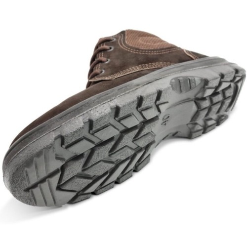 Botina bidensidade couro Nobuck com cadar�o biqueira pvc - TP092