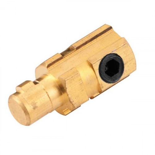 Conector rpido macho 9 mm para cabo de solda