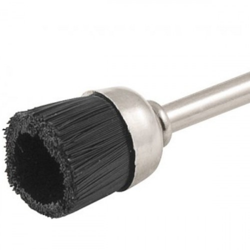 Escova tipo copo em nylon para micro retfica