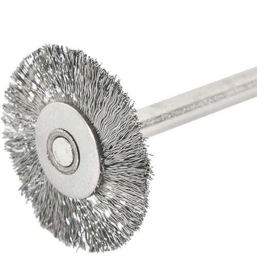 Escova circular para micro retfica