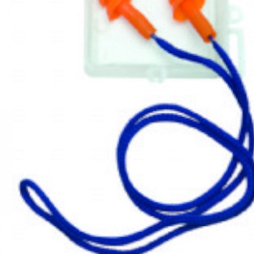 Protetor auricular com cordão e caixa protetora - CG-38S Protetor auricular com cordão e caixa protetora - CG-38S