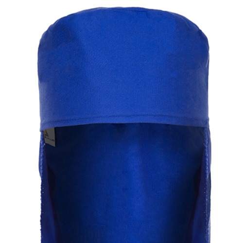 Touca para soldador azul