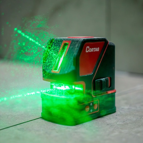 Nvel a laser verde pendular 2 linhas a bateria 20 m com maleta - NLC 818  110V/220V