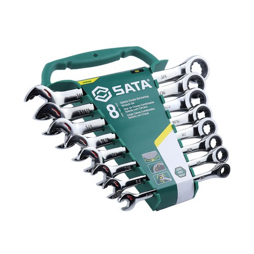 Jogo de chave combinada com catraca 5/16