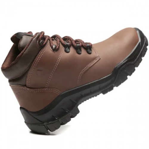 Botina bidensidade couro vaqueta com cadaro - WVDG