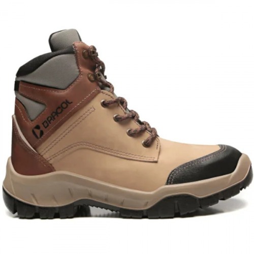 Botina bidensidade couro vaqueta com cadaro - MAAG