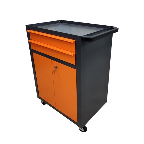 Carrinho para ferramentas com 2 gavetas e 2 portas - 91004 Carrinho para ferramentas com 2 gavetas e 2 portas - 91004