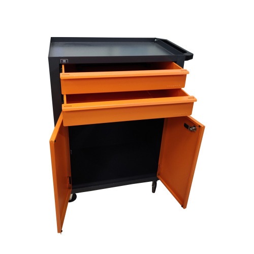 Carrinho para ferramentas com 2 gavetas e 2 portas - 91004 Carrinho para ferramentas com 2 gavetas e 2 portas - 91004