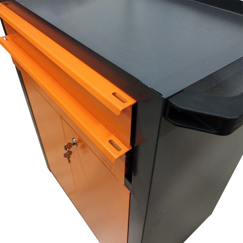 Carrinho para ferramentas com 2 gavetas e 2 portas - 91004 Carrinho para ferramentas com 2 gavetas e 2 portas - 91004