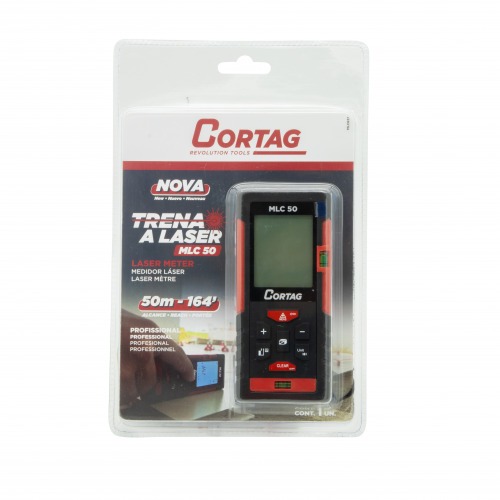 Trena a laser leitura at� 50 metros com bolsa protetora - MLC 50