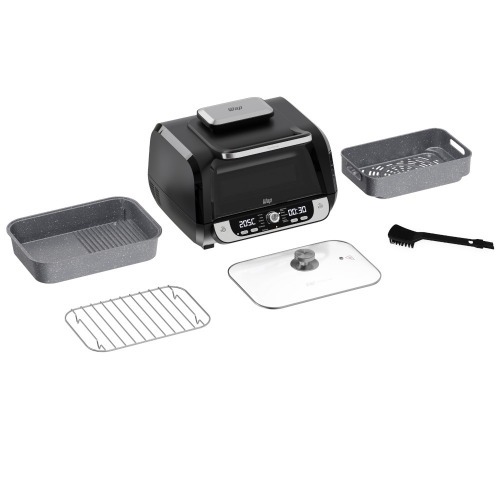 Fritadeira el�trica sem �leo air fryer digital 10L 1800w com visor clear - BARBECUE  110V