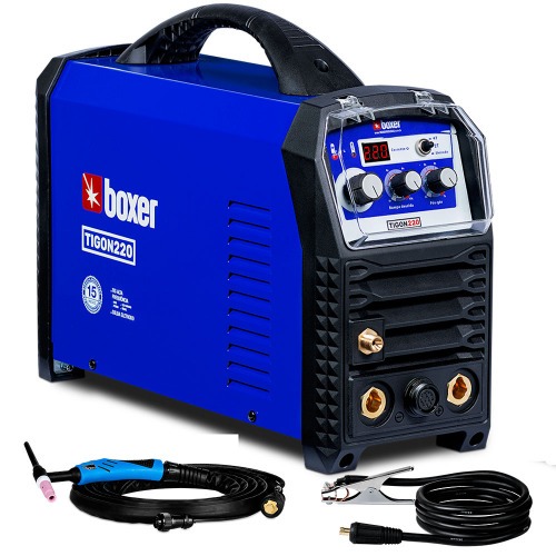 Kit Inversora de solda TIG DC 220A TIGON 220 + Máscara auto escurecimento 220V Kit Inversora de solda TIG DC 220A TIGON 220 + Máscara auto escurecimento 220V