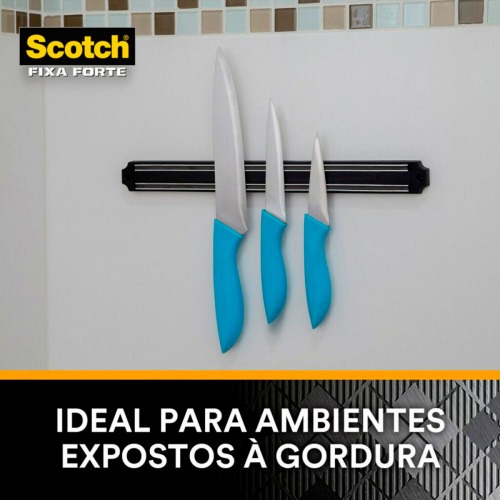 Fita dupla face 24 mm x 1,5 metros cozinha - Fixa Forte Fita dupla face 24 mm x 1,5 metros cozinha - Fixa Forte