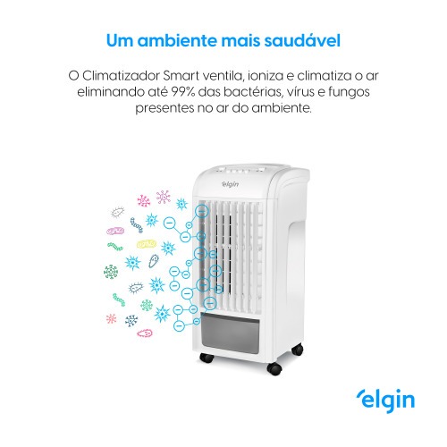 Climatizador de ar porttil 3,5L 3 em 1 - Smart  220V