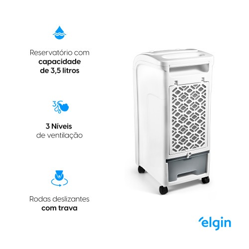 Climatizador de ar porttil 3,5L 3 em 1 - Smart  220V