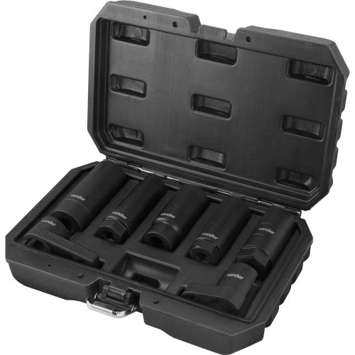 Jogo de soquetes para sensor sonda lambda com 7 peas