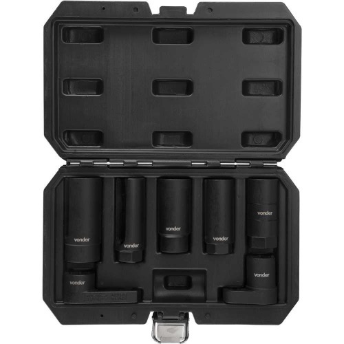 Jogo de soquetes para sensor sonda lambda com 7 peas