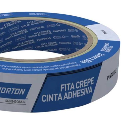 Fita crepe adesiva 24 mm x 50 metros
