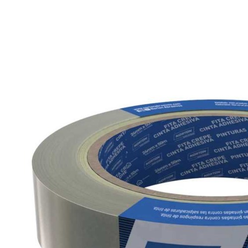 Fita crepe adesiva 24 mm x 50 metros